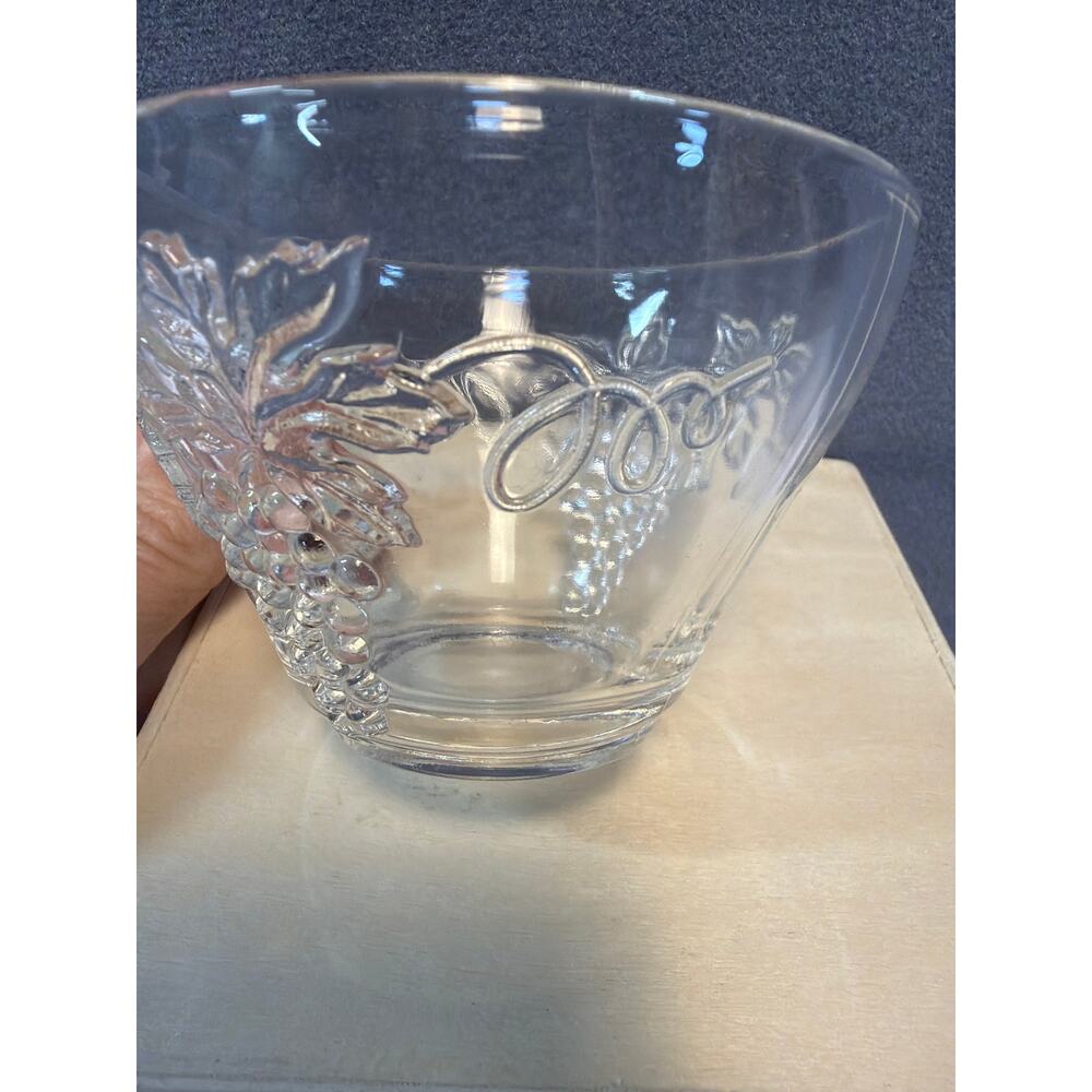 Lot of 4 - VTG 1970’s Anchor Hocking Grape Motif Replacement Punch  Cups - Picture 7 of 9